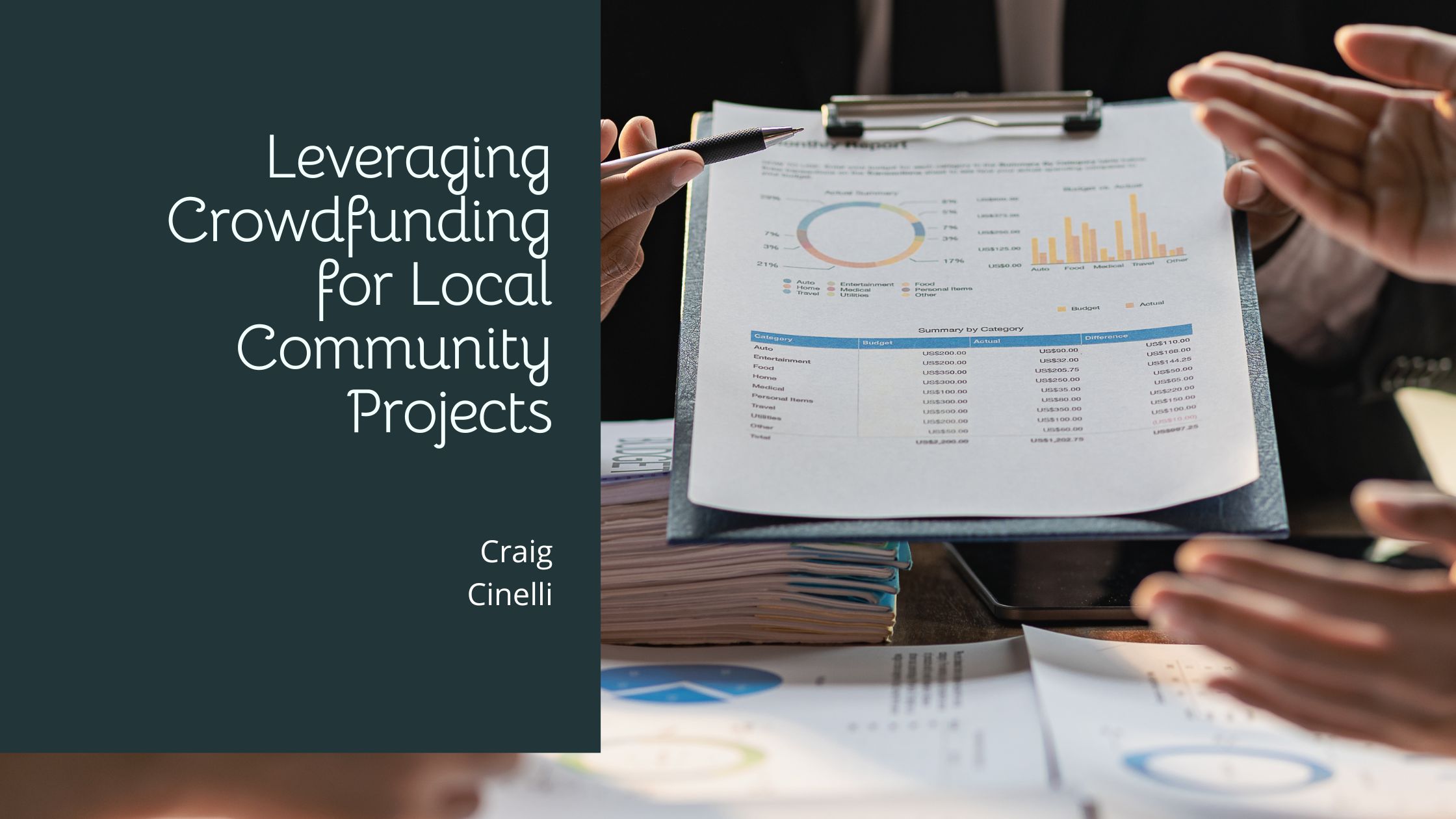 Leveraging Crowdfunding for Local Community Projects