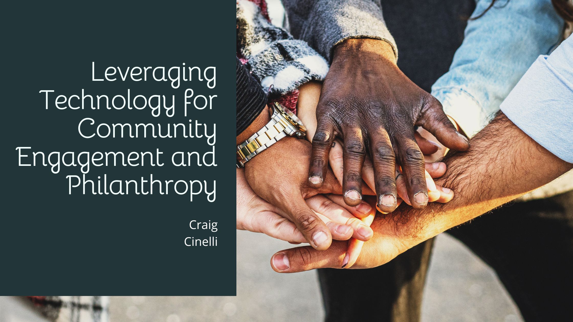 Leveraging Technology for Community Engagement and Philanthropy